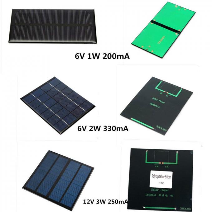 Waterproof 5v 6v 12v 0.5w 1w 2w 3w Mini Solar Panel 0